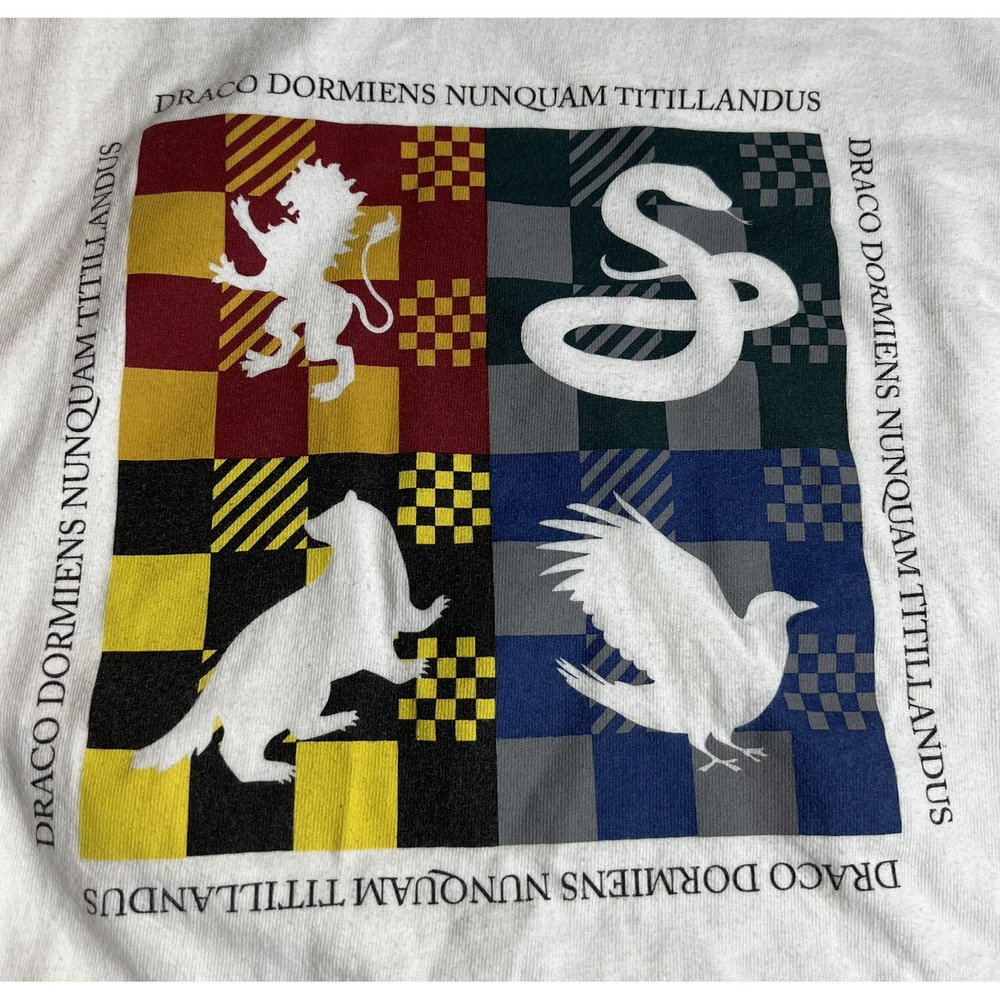 Harry Potter‎ Vans Youth T Shirt Size XS Girls Long Sleeve Extra Small Hogwarts - Picture 2 of 9